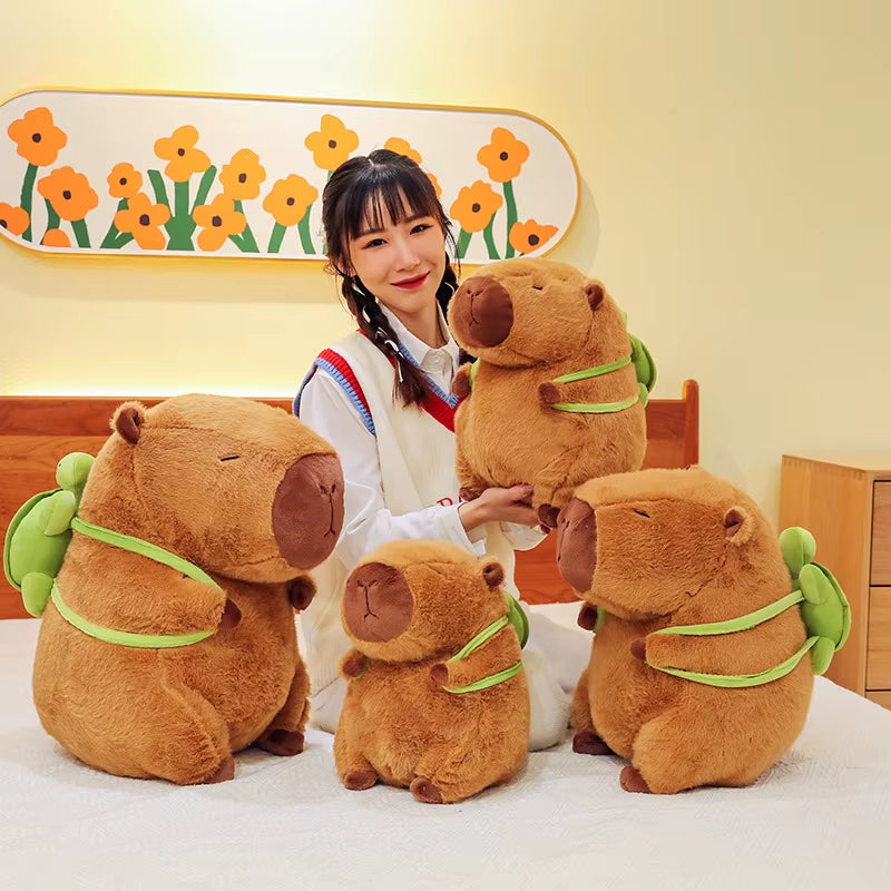Capybara Plush Simulation Capibara Anime Fluffty Toy Kawaii Plushie Cute Doll Stuffed Animals Soft Doll Plush Gift Kid Toys